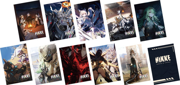 勝利の女神：NIKKE」 色紙セット ラストキングダム[ESTAREGG Co