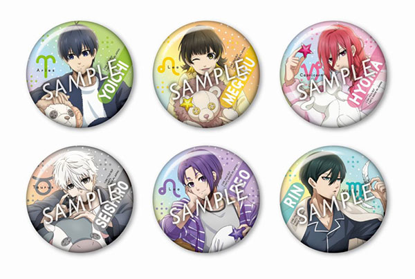 カラパレ ブルーロック 星座 缶バッジ 6個入りBOX[タカラトミーアーツ