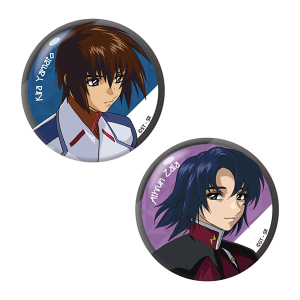 機動戦士ガンダムSEED DESTINY ペア缶バッジ キラ・ヤマト＆アスラン