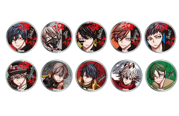 桃源暗鬼』 イラスト缶バッジコレクション 10個入りBOX[メディコス