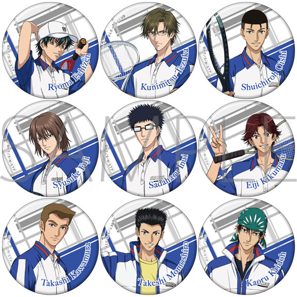 新テニスの王子様 キャラバッジコレクション 9個入りBOX[ムービック