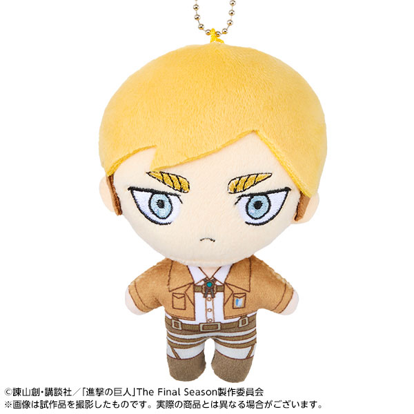 進撃の巨人 ぽけっこ(ぬいぐるみマスコット) エルヴィン[DMM.com