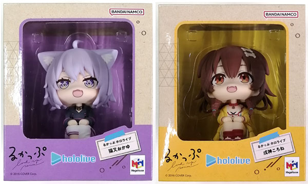 特典】るかっぷ ホロライブ 猫又おかゆ＆戌神ころね セット (メガトレ