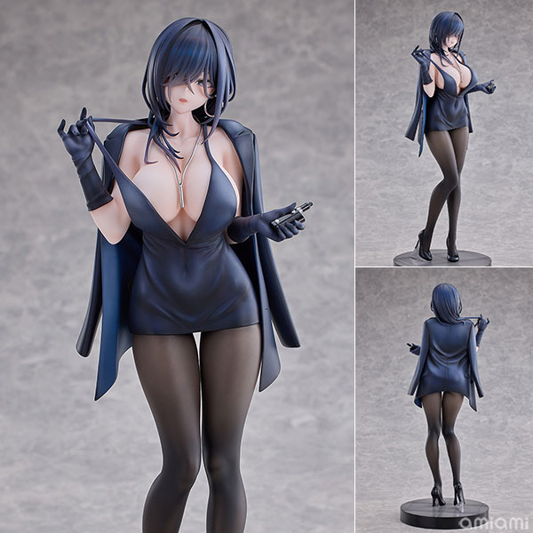 バラ氏が描くオリジナルキャラ「横山いしみ」が1/6スケールの黒