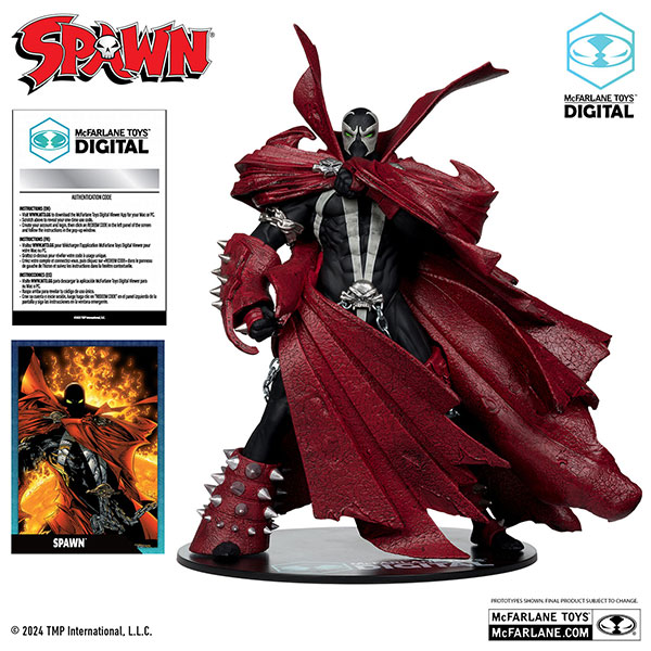 スポーン』12インチ・ポーズドスタチュー Spawn #95(30周年