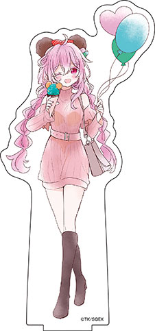 ハッピーシュガーライフ」 描き下ろしBIGアクリルスタンド 遊園地ver