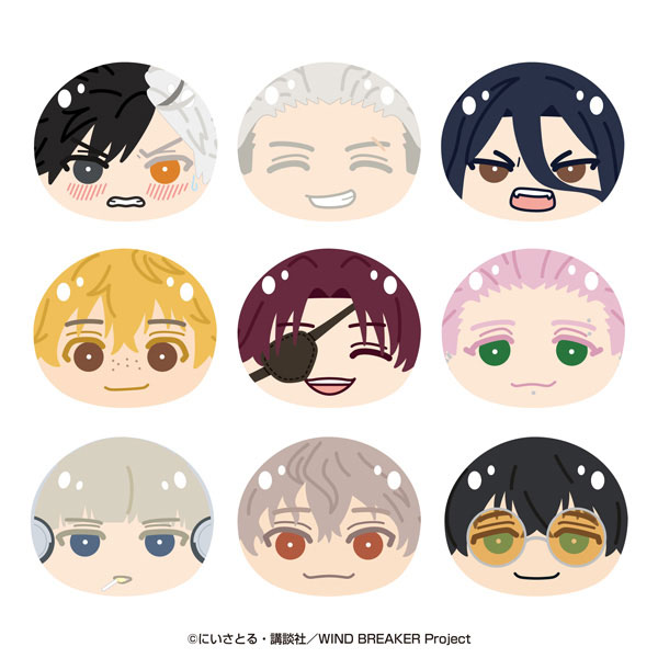 TVアニメ『WIND BREAKER』 おまんじゅうにぎにぎマスコット 9個入りBOX