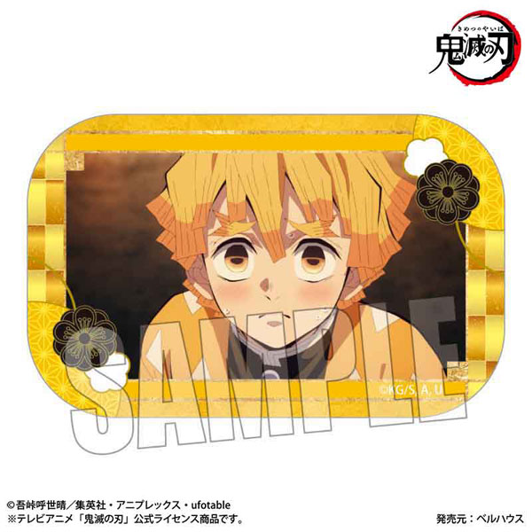 テレビアニメ「鬼滅の刃」遊郭編 メモリーズスクエア缶バッジ 我妻善逸