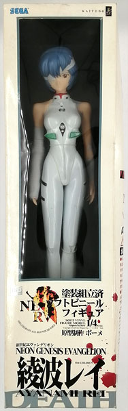 新世紀エヴァンゲリオン 1/4 塗装組立済ソフトビニールフィギュア 綾波