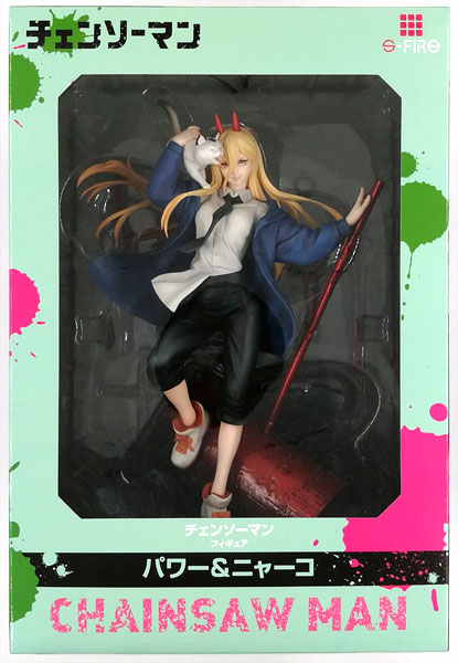 チェンソーマン パワー＆ニャーコ 1/7 完成品フィギュア (S-FIRE 公式