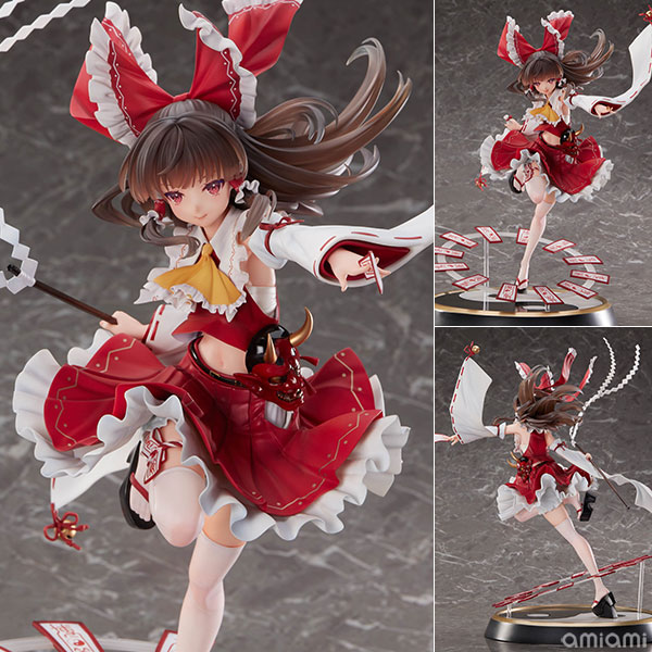 中古】(本体B/箱B)【特典】東方Project 永遠の巫女 博麗霊夢 1/6 完成