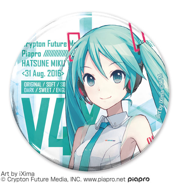 初音ミク V4X 65mm缶バッジ（再販）[コスパ]《04月予約》