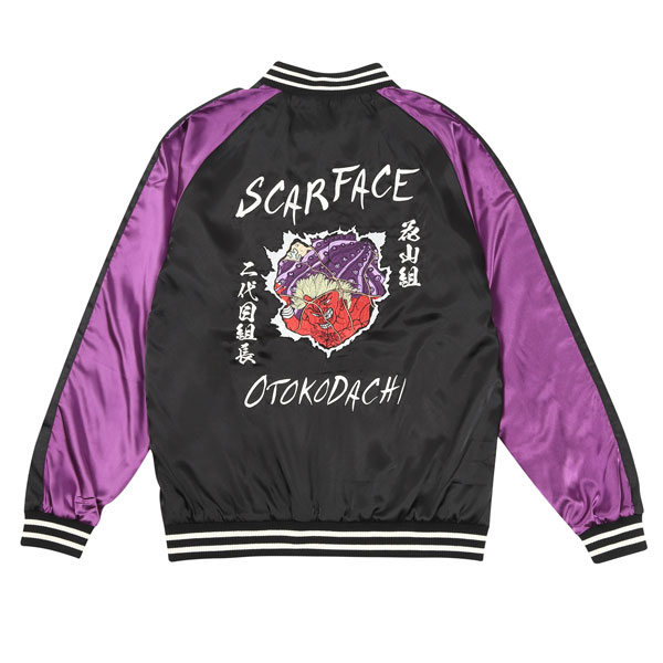 刃牙 花山薫スカジャンXL（再販）[スパイダーウェブ]【送料無料