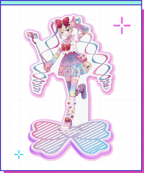 NEEDY GIRL OVERDOSE 東西KVアクスタver超てんちゃん[WHY SO SERIOUS