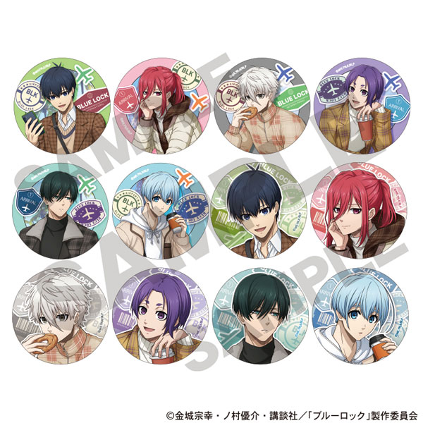 ブルーロック トレーディング缶バッジ 旅行 12個入りBOX[クラックス