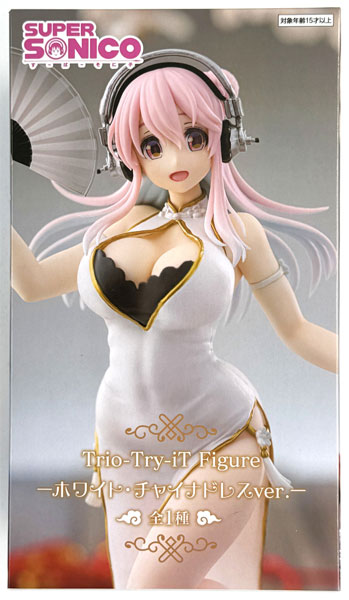 中古】(本体A/箱B)すーぱーそに子 Trio-Try-iT Figureーホワイト