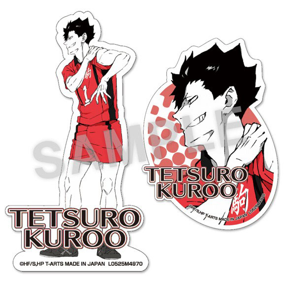 ハイキュー！！ ポートレートステッカーセット 黒尾鉄朗[タカラトミー