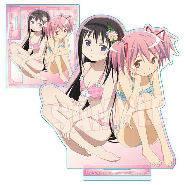 まどか☆マギカ アニメイト特典 缶バッジ 暁美ほむら 鹿目まどか 劇場