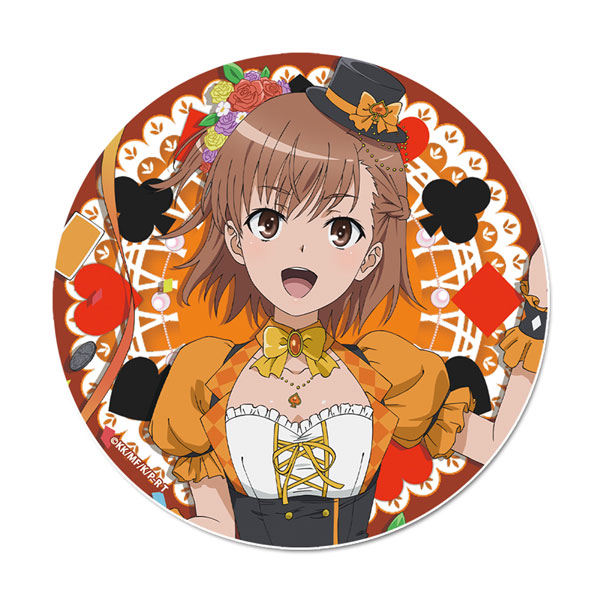 とある科学の超電磁砲T 描き下ろしBIG缶バッジ 御坂美琴 マジシャンver