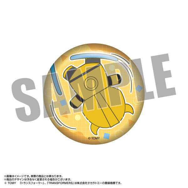 限定販売】もちぼっつ トランスフォーマー 缶バッジ バンブル (ポーズ