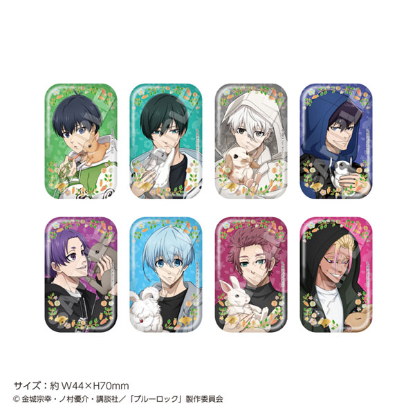 ブルーロック」トレーディングスクエア缶バッジ Rabbit 8個入りBOX
