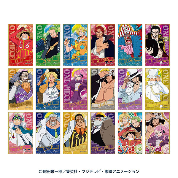 ワンピース 華絵札色紙コレクション エッグヘッド編 9パック入りBOX