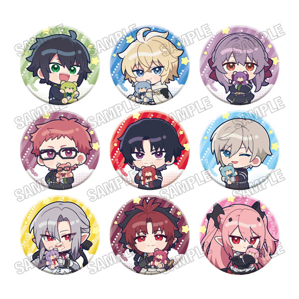 TVアニメ「終わりのセラフ」 ミニキャラ缶バッジコレクション 9個入り
