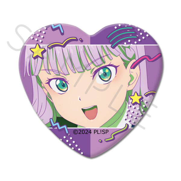 ラブライブ！スーパースター！！』第5弾 ハート型缶バッジ YJ