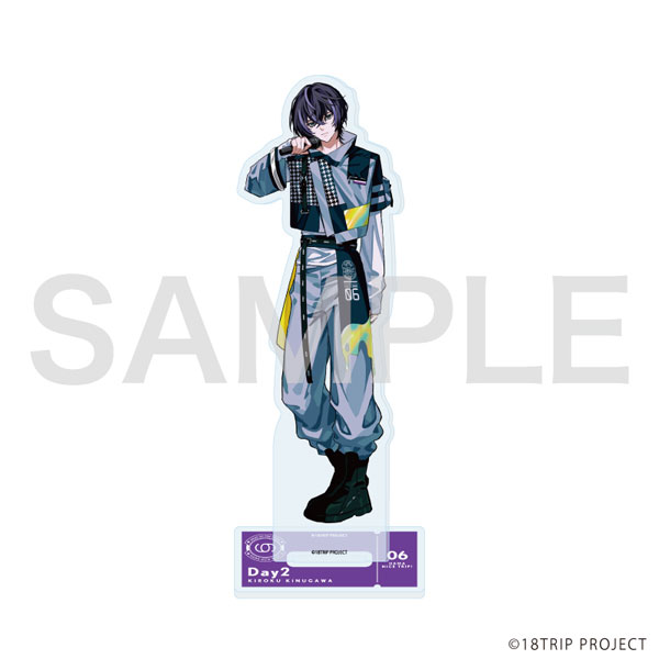 アクリルスタンド『18TRIP』07/衣川季肋(公式イラスト)[A3]《在庫切れ》