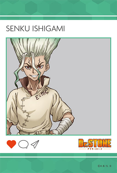Dr.STONE SNS風クリアカード 石神千空[エムズファクトリー]《在庫切れ》