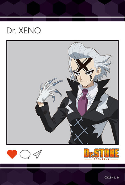 Dr.STONE SNS風クリアカード Dr.ゼノ[エムズファクトリー]《在庫切れ》