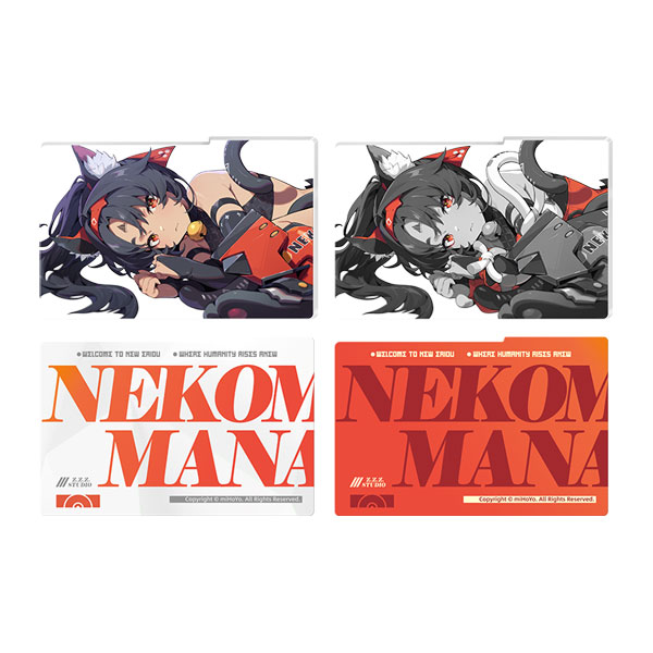 ゼンレスゾーンゼロ 影画シリーズ アクリルボード 邪兎屋 猫又[miHoYo