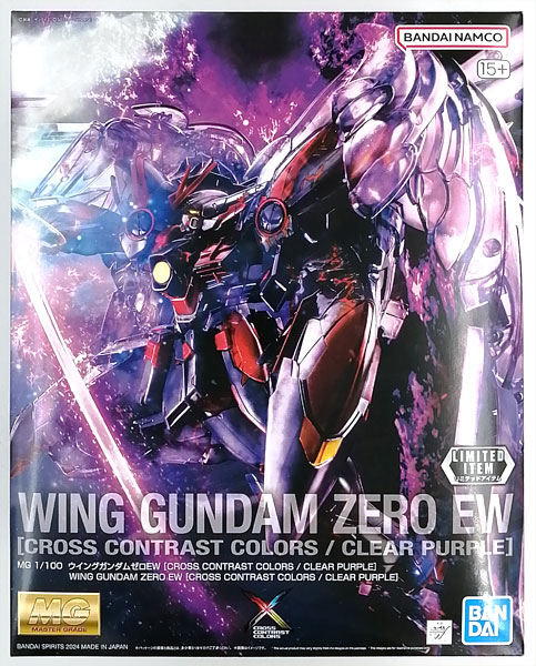MG 1/100 ウイングガンダムゼロEW[CROSS CONTRAST COLORS / CLEAR