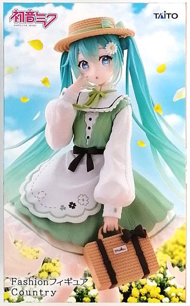 中古】(本体A/箱B)初音ミク Fashion フィギュア Country (プライズ