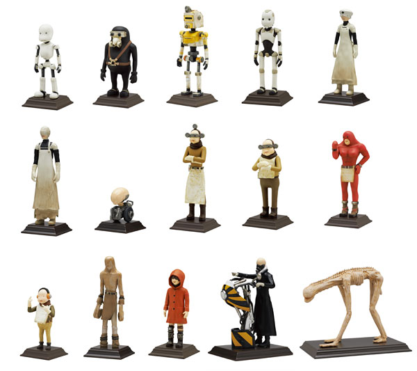 JUNK HEAD フィギュアマスコット 17体セット[奇譚クラブ]【送料無料