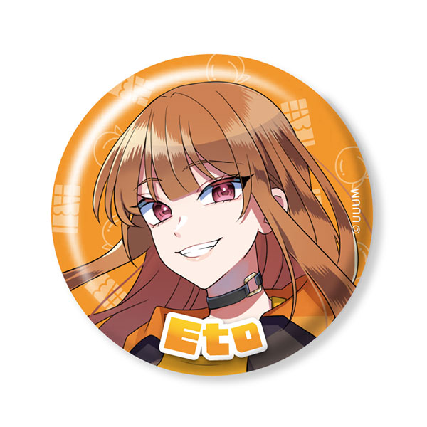 カラフルピーチ からぴちコレクション Vol.1 缶バッジ(えと Ver