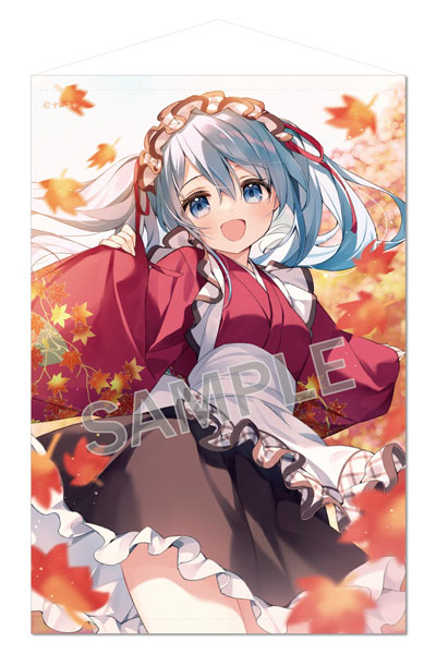 すいみゃ B2タペストリー 和メイドせせらちゃん（再販）[ブレン