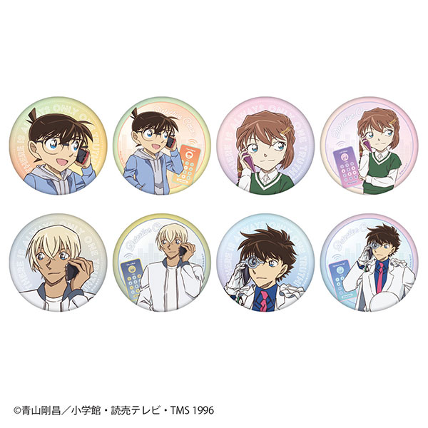 名探偵コナン 缶バッジコレクション(電話シリーズ) 8個入りBOX