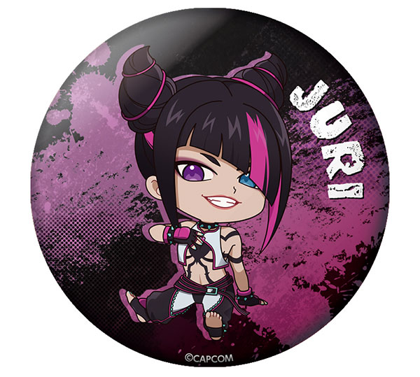 ストリートファイター6 ぺたん娘缶バッジ ジュリ[ペンギンパレード