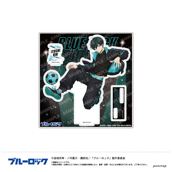ブルーロック アクリルスタンド-ナイトサッカー-(B 糸師凛)[ショウワ