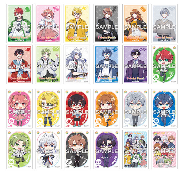 カラフルピーチ ステッカーコレクションガム 20パック入りBOX (食玩