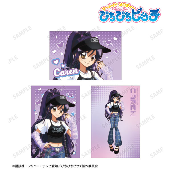 アニメ「ぴちぴちピッチ」 描き下ろし かれん Y2Kファッションver