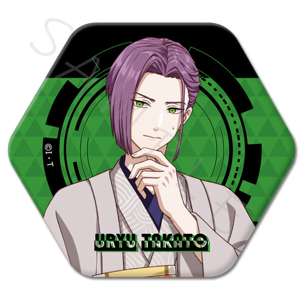 ライドカメンズ』六角形缶バッジ J (高塔雨竜)[シンクイノベーション