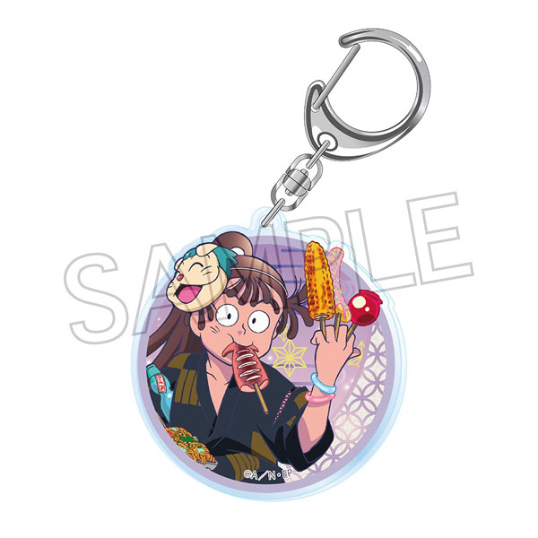 忍たま乱太郎 アクリルキーホルダー-夏祭りの段- 尾浜勘右衛門