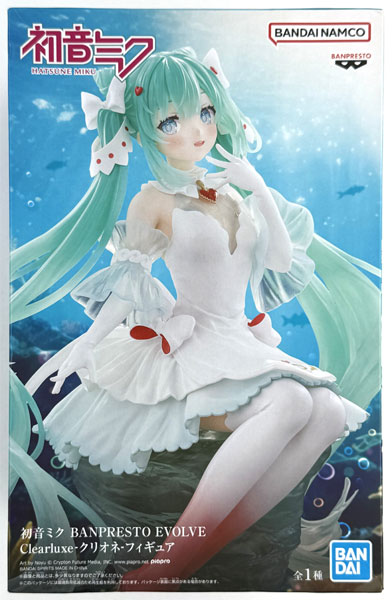 中古】(本体A/箱B)初音ミク BANPRESTO EVOLVE Clearluxe-クリオネ