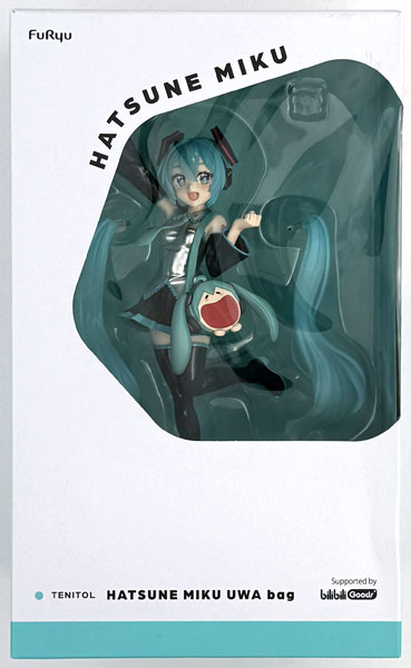 TENITOL 初音ミク UWA ふわふわ可愛い笑顔バッグ 完成品フィギュア