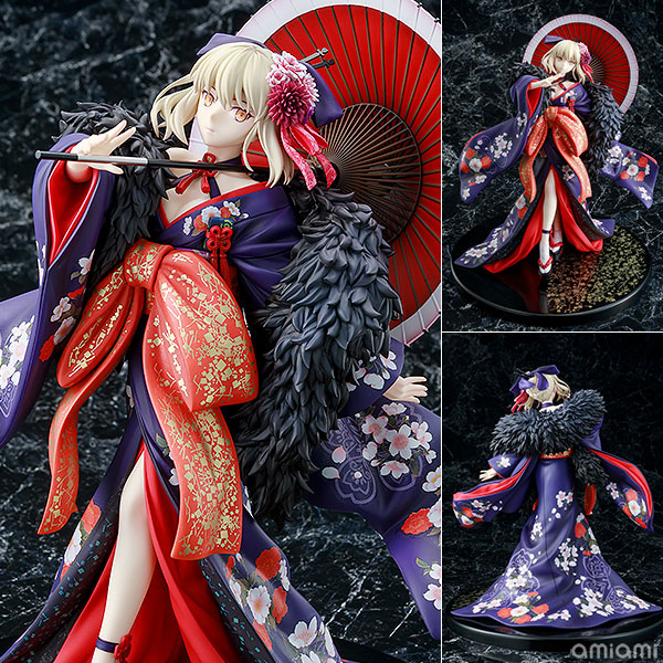 Fate/stay night [Heaven's Feel] セイバーオルタ 着物ver. 1/7 完成品