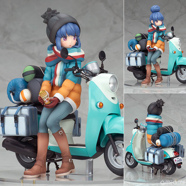 ゆるキャン△ 志摩リン with スクーター 1/10 完成品フィギュア（再販