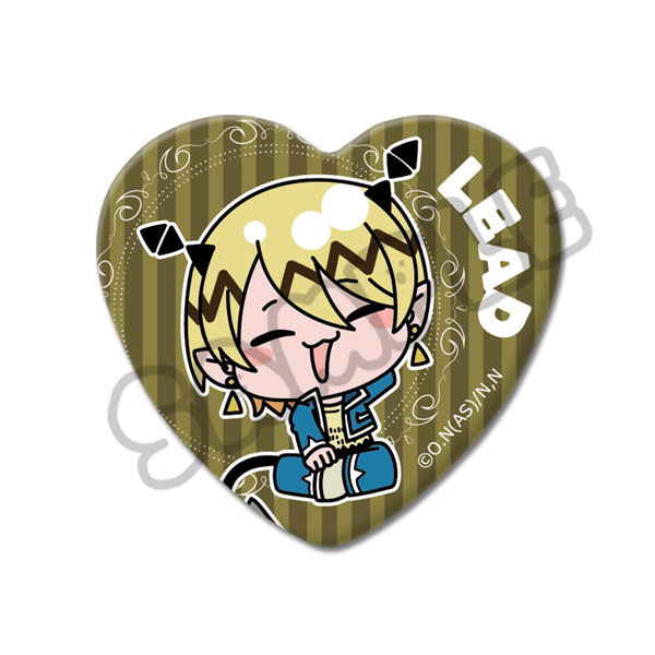 アニメ『魔入りました！入間くん』ハート型缶バッジ MD(シャックス