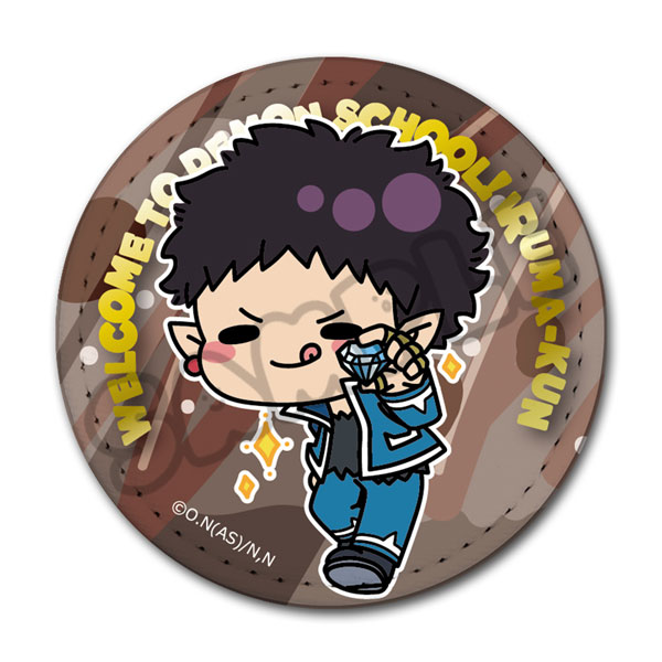 アニメ『魔入りました！入間くん』レザーバッジ(丸形) ME(アンドロ・M